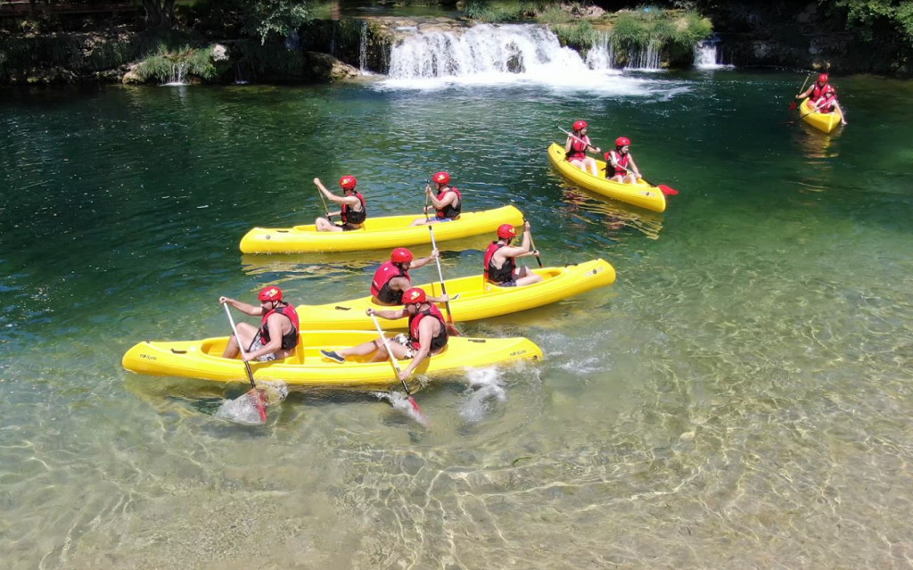 Canoe safari Trebižat