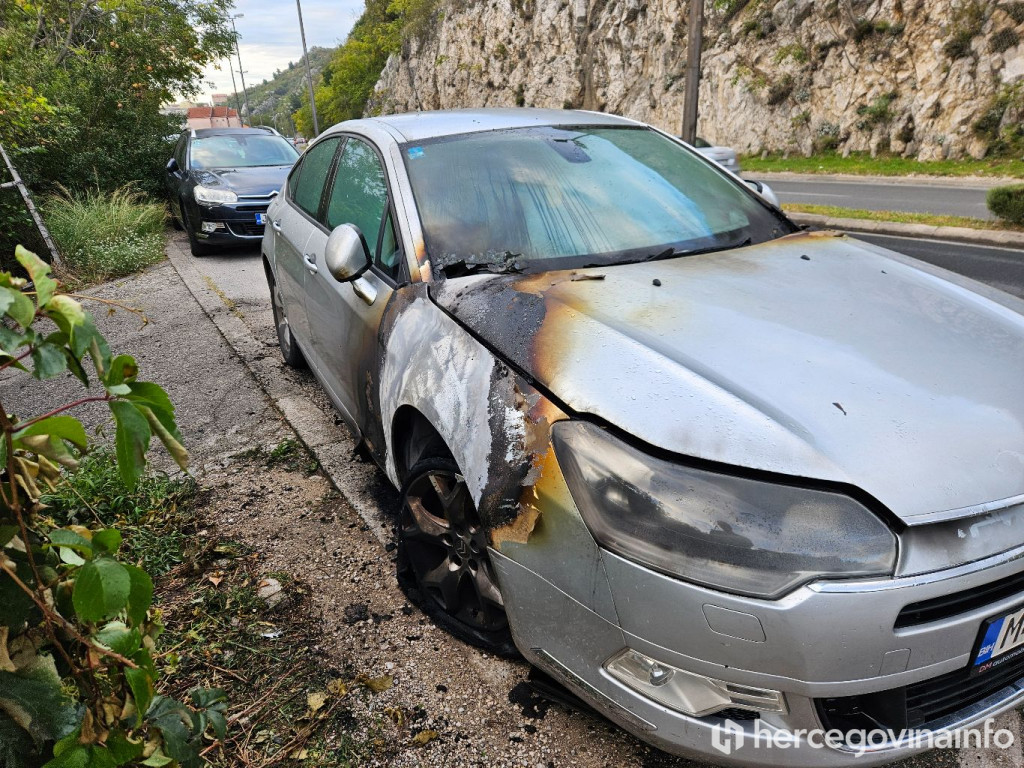 Požar na automobilu u Donjoj mahali