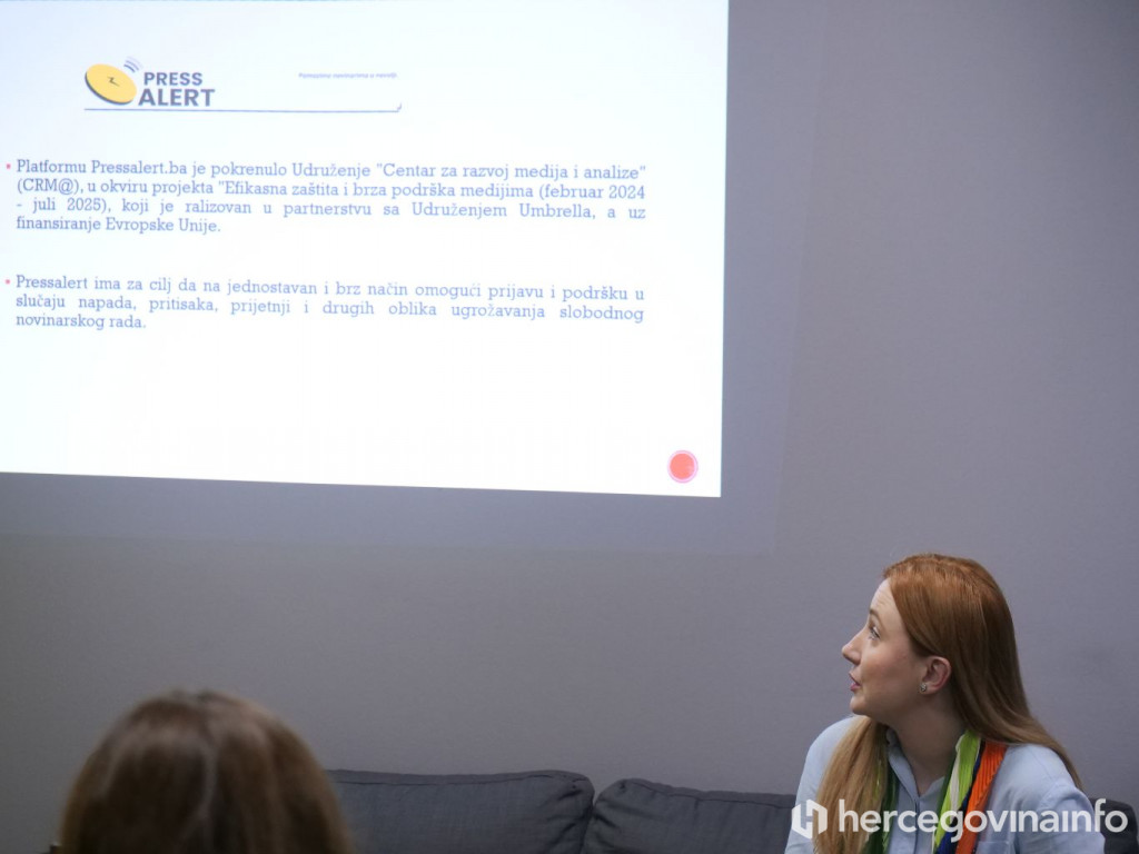 Radionica o digitalnoj sigurnosti novinara u Mostaru