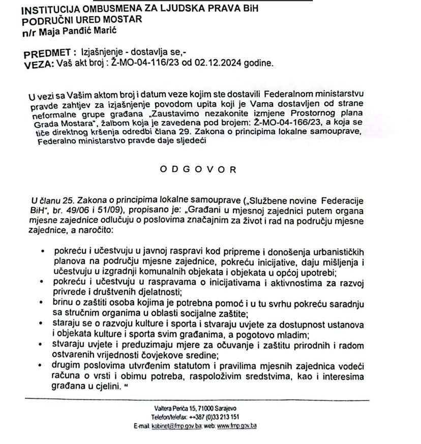 Vedran Škobić odgovorio Ombusmenu