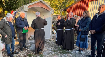 Blagoslov kapelice na Gorancima