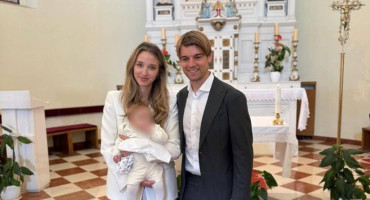 Borna Sosa krstio sina