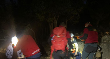 Dvije akcije HGSS-a u Međugorju: Tri ozlijeđene osobe na Križevcu i Brdu ukazanja