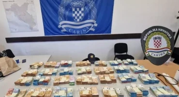 Rekordna zapljena gotovine na granici: Albanac pokušao prokrijumčariti više od 700 tisuća eura
