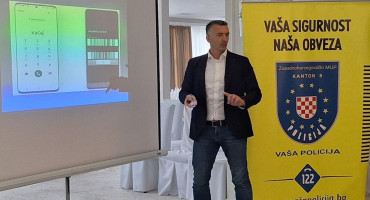 Policajci iz ŽZH prošli edukaciju o cyber kriminalu i terorizmu
