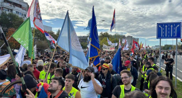 Prosvjed studenata od Beograda do Novog Sada