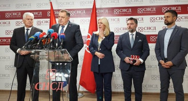 Dodik o tri entiteta, Čović o europskom putu