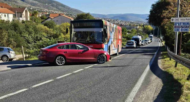 Sudar automobila i autobusa u Mostar, Šehovina