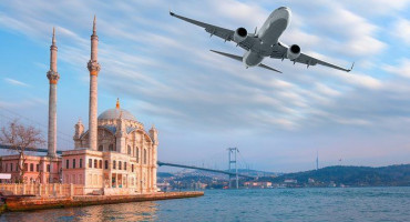 Zrakoplov u Istanbulu