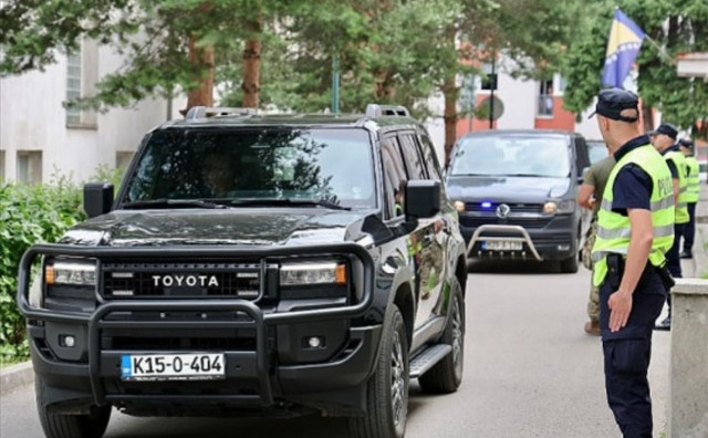 FUP pretresa sjedište taxi tvrtke u Sarajevu