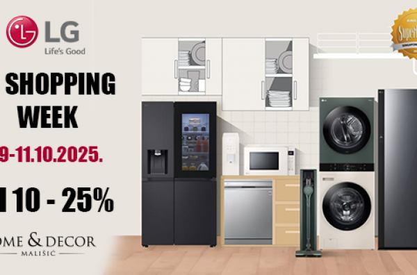 Velika LG akcija u trgovinama Mališić Home&Decor