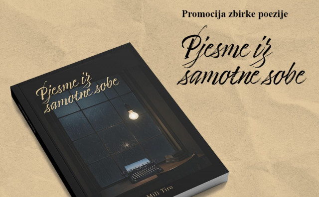 Mili Tiro u Pavarotti centru predstavlja zbirku poezije 'Pjesme iz samotne sobe'