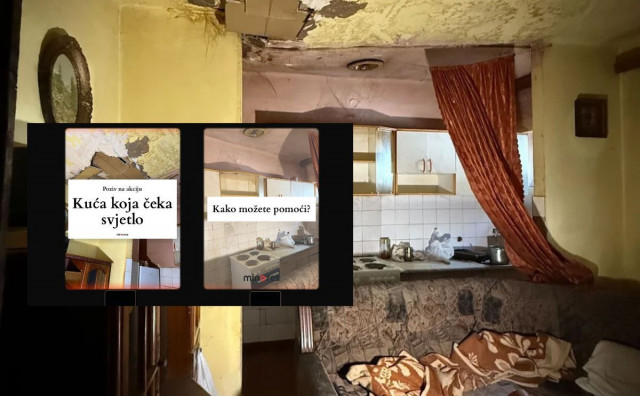 'Kuća koja čeka svjetlo': Minores pokrenuo humanitarnu akciju za pomoć unuku i djedu iz Mostara