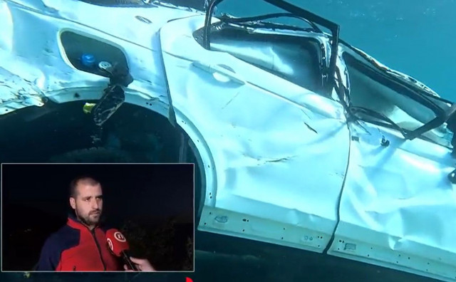 HGSS-ovac izvlačio tijela nakon nesreće kod Senja: 'Teško je spasiti nekoga na ovoj dubini'