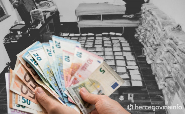 Znate li koliko u BiH košta kilogram kokaina, heroina, amfetamina i cannabisa i koliko zarađuju preprodavači?