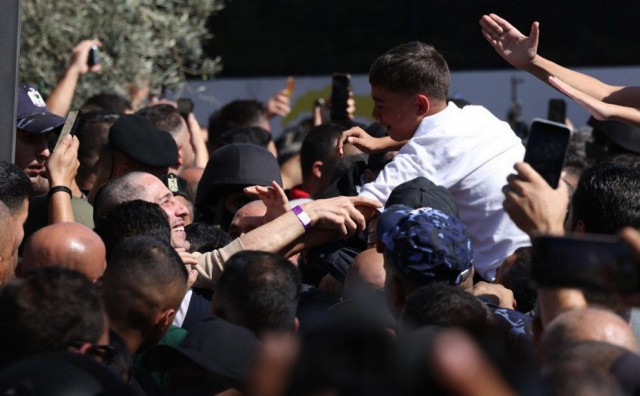 Palestinski zatvorenici pušteni iz izraelskih zatvora