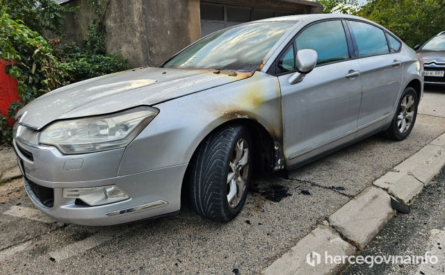 Požar na automobilu u Donjoj mahali