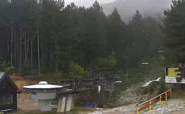 Prve pahulje snijega na Blidinju i Kupresu