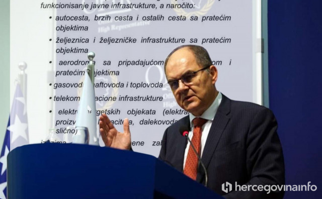 Što podrazumijeva ublažavanje zabrane raspolaganja državnom imovinom? Evo kakav je prijedlog dobio Christian Schmidt