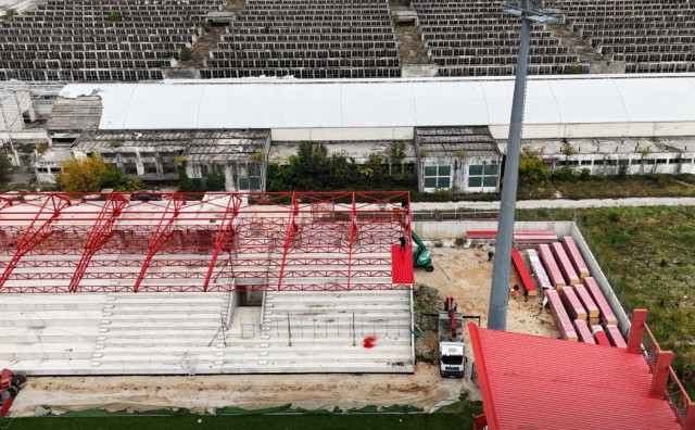 Evo kako izgleda stadion Veleža u završnoj fazi
