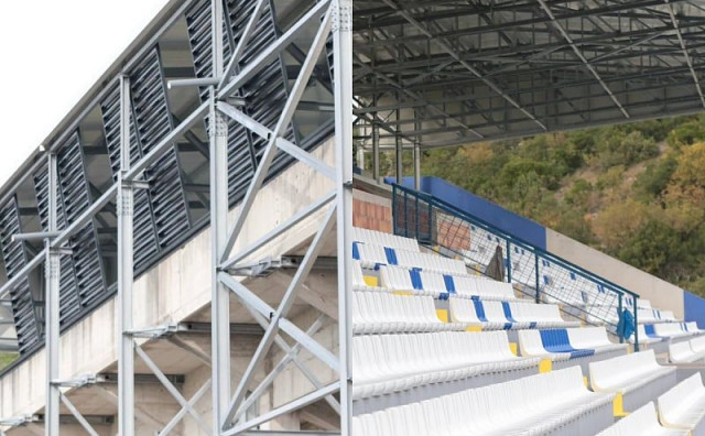 Tribina stadiona Perica Pero Pavlović dobiva konačan, moderan izgled