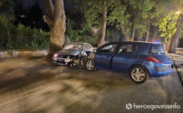 Detalji nesreće u Mostaru: Ukrao automobil, pa u alkoholiziranom stanju sudjelovao u sudaru
