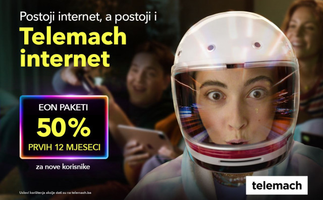 Ubrzajte svoj digitalni svijet: Iskoristite 50 % popusta prvih 12 mjeseci na EON pakete