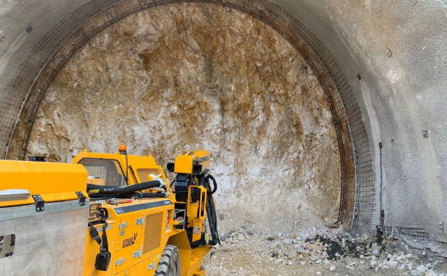 Počelo probijanje tunela Kvanj na Koridoru Vc