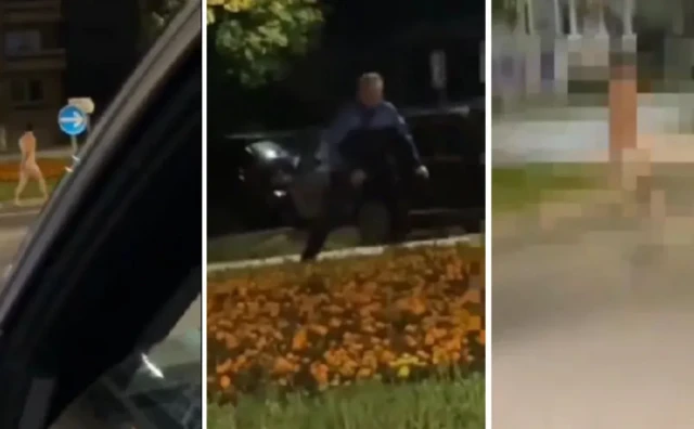 Policijska potjera za golim muškarcem na ulicama Vogošće