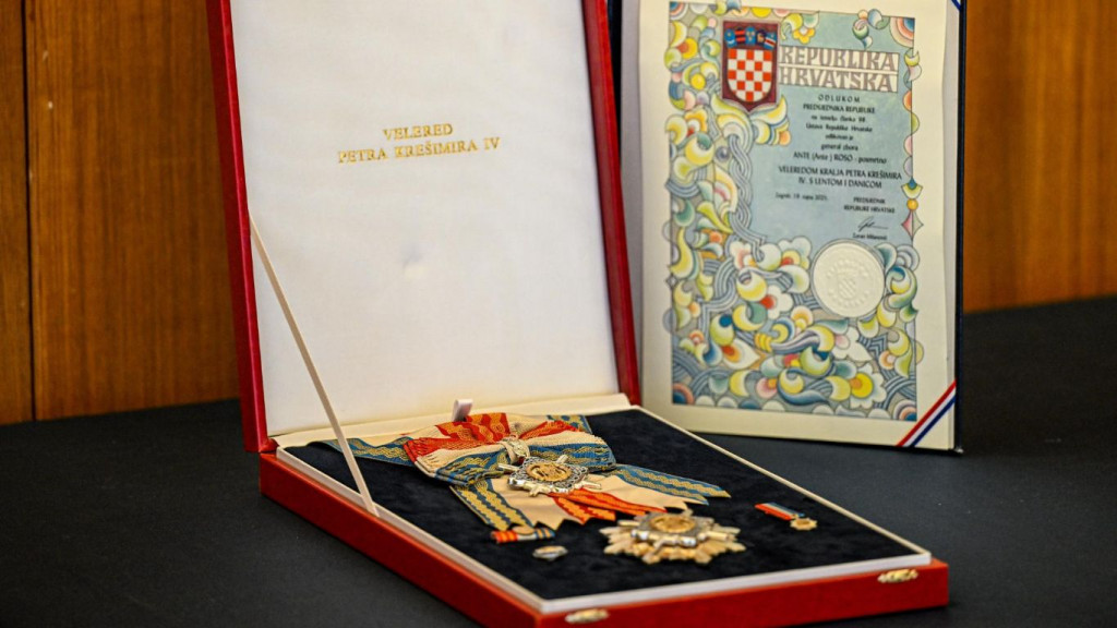 odlikovanje Ante Roso