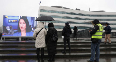 Radnici BHRT-a održali prosvjed ispred Parlamenta BiH