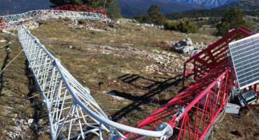 Je li duvanjska bura 'odradila posao' umjesto inspekcije, srušen mjerni stup za vjetroelektranu iznad Kongore