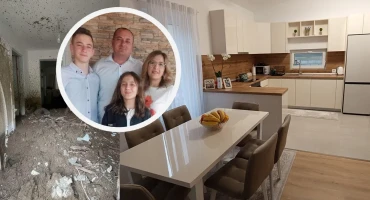 Obitelj Begić iz Jablanice kojoj je uništena kuća u poplavama uselila u novi dom