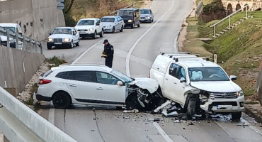 Teži sudar kod Posušja, ozlijeđene tri osobe
