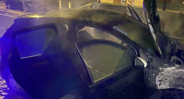 Izgorjelo osobno vozilo u Mostaru