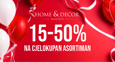 Vikend odličnih popusta u trgovinama Mališić Home&Decor