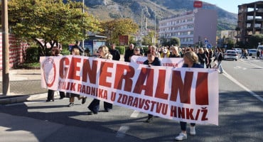 Prosvjed zdravstvenih djelatnika