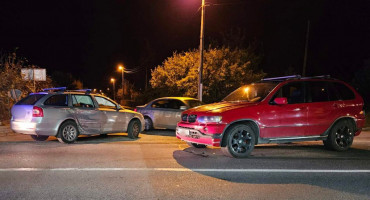 Sudar BMW-a i Škode u Potocima, promet se odvija usporeno