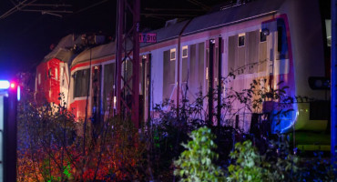 sudar vlakova Slovačka