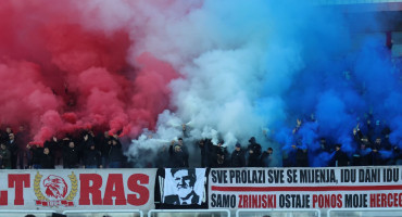 Ultrasi Slobodan Praljak transparent