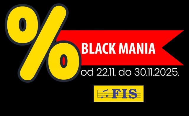Black Mania u FIS-u donosi velike popuste i bogatu ponudu do 30. studenoga