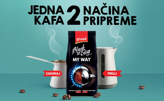 Black’n’Easy MY WAY – Jedna kava, dva načina pripreme!