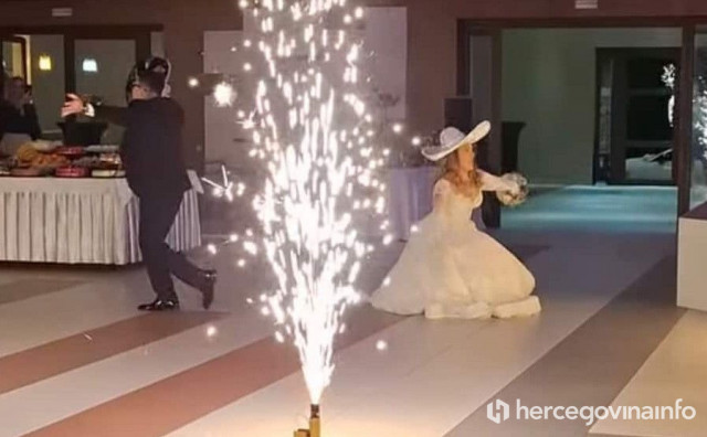 Mlada iz Hercegovine i mladoženja iz Meksika priredili show na svadbi