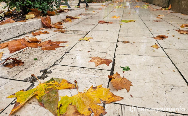 Oblačno i kišovito u Hercegovini, od petka stiže zahlađenje i snijeg