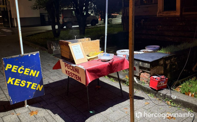 Miris kestena ponovno zamirisao Ljubuškim: Jesenska delicija se vratila nakon dvije godine