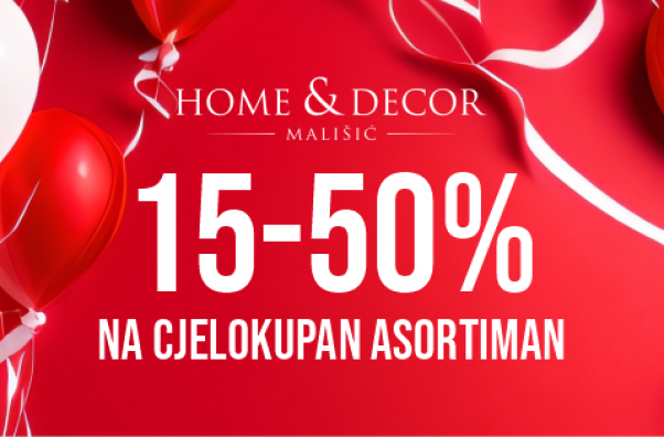 Vikend odličnih popusta u trgovinama Mališić Home&Decor