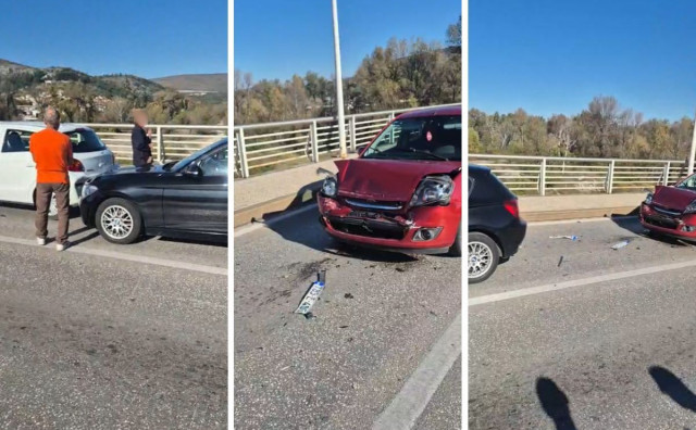 Lančani sudar na mostu u Čapljini