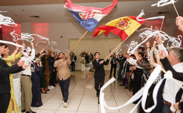 Svadba koja je spojila Hercegovinu i Španjolsku: Andaluzijski ples, hercegovačko kolo i slavlje za pamćenje