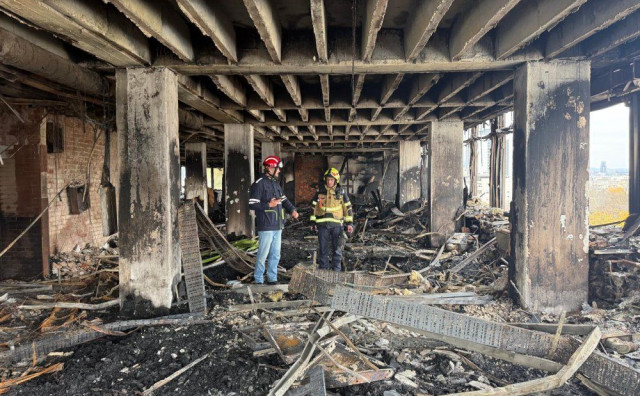 Objavljene fotografije iz zgrade Vjesnika nakon velikog požara