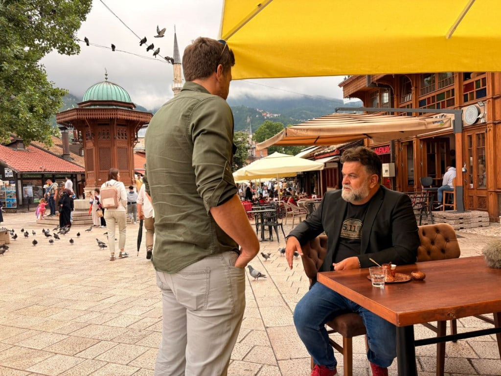 Andrija Jarak i Dario Todorovic u Sarajevu